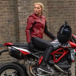 Oxford Original Demiwax Women’s Leggings – Black -Motorcycle Riding Equipment Oxford Original Approved Demiax Motorcycle Leggings Black Lifestyle 4