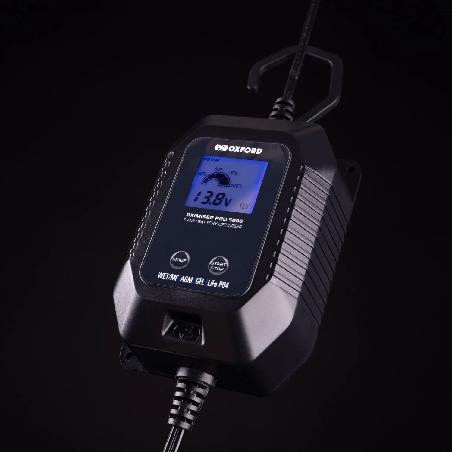 Oxford Oximiser Pro 5000 Battery Charger 4 Oxford Oximiser Pro 5000 Battery Charger - Image 2