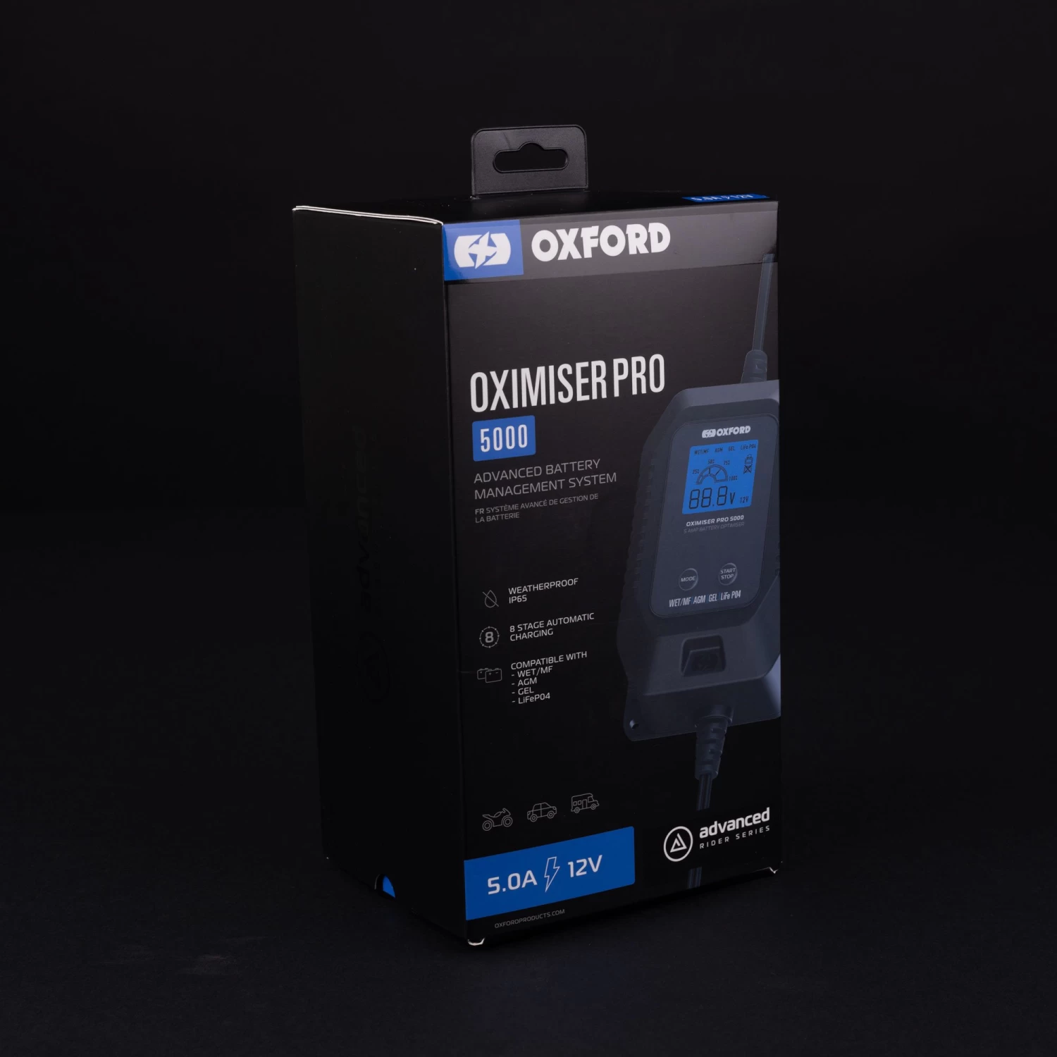 Oxford Oximiser Pro 5000 Battery Charger 6 Oxford Oximiser Pro 5000 Battery Charger - Image 4