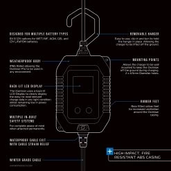 Oxford Oximiser Pro 5000 Battery Charger 18 Oxford Oximiser Pro 5000 Battery Charger -Motorcycle Riding Equipment Oxford Oximiser Pro 5000 Motorcycle Battery Charger 5
