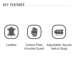 Oxford RP-2 2.0 Gloves – Black/White/Red -Motorcycle Riding Equipment Oxford RP 2 2.0 Motorcycle Gloves Features