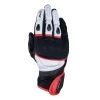 Oxford RP-3 2.0 Gloves – Black/White/Red -Motorcycle Riding Equipment Oxford RP 3 2.0 Red Motorcycle Gloves
