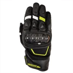 Oxford RP-4S 3.0 Gloves – Black/White/Yellow