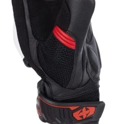 Oxford RP-4S 3.0 Gloves – White/Black/Red -Motorcycle Riding Equipment Oxford RP 4S 3.0 Mens Motorcycle Gloves White Black Red 7