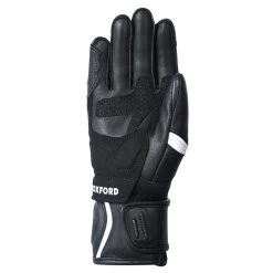 Oxford RP-5 2.0 Women’s Gloves – Black/White -Motorcycle Riding Equipment Oxford RP 5 2.0 Ladies Black Motorbike Gloves