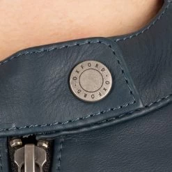 Oxford Radley Women’s Leather Jacket – Teal -Motorcycle Riding Equipment Oxford Radley Leather Womens Motorcycle Jacket Teal 7