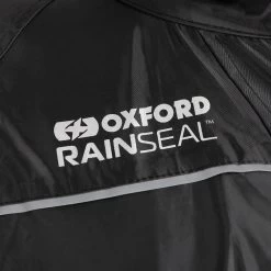 Oxford Rainseal Over Suit – Black -Motorcycle Riding Equipment Oxford Rainseal Motorcycle Over Suit Black 4