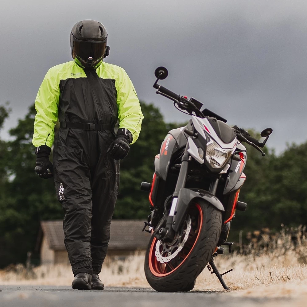 Oxford Rainseal Over Suit – Black/Fluo 14 Oxford Rainseal Over Suit – Black/Fluo - Image 12