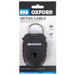 Oxford Retra Helmet Cable -Motorcycle Riding Equipment Oxford Retra Helmet Cable Lock LK100 3