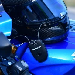Oxford Retra Helmet Cable -Motorcycle Riding Equipment Oxford Retra Helmet Cable Lock LK100 Lifestyle 1