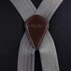 Oxford Riggers Braces -Motorcycle Riding Equipment Oxford Riggers Braces Herringbone OX421 2