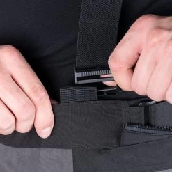 Oxford Rockland Trousers – Charcoal/Black/Red -Motorcycle Riding Equipment Oxford Rockdale Motorcycle Trousers Charcoal 3