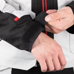 Oxford Rockland Jacket – Arctic/Black/Red -Motorcycle Riding Equipment Oxford Rockland Motorcycle Jacket Arctic 11