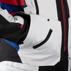 Oxford Rockland Jacket – Arctic/Black/Red -Motorcycle Riding Equipment Oxford Rockland Motorcycle Jacket Arctic 4