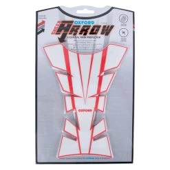 Oxford Sheer Arrow Tank Pad -Motorcycle Riding Equipment Oxford Sheer Arrow Motorcycle Tank Pad Red OX541 2