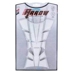 Oxford Sheer Arrow Tank Pad -Motorcycle Riding Equipment Oxford Sheer Arrow Motorcycle Tank Pad Silver OX542 2