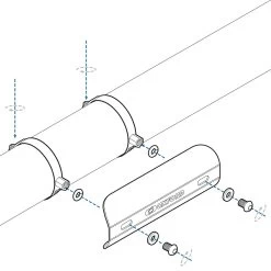 Oxford Sport Exhaust Heat Shield -Motorcycle Riding Equipment Oxford Sport Motorcycle Exhaust Heat Shield OX879 5