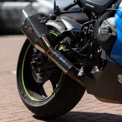 Oxford Scrambler Exhaust Heat Shield -Motorcycle Riding Equipment Oxford Srambler Motorcycle Exhaust Heat Shield OX878 Lifestyle 1