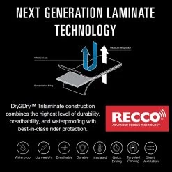 Oxford Stormland Jacket – Grey/Black/Fluo -Motorcycle Riding Equipment Oxford Stormland TriLaminate Motorcycle Jacket 11