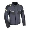 Oxford Stormland Jacket – Grey/Black/Fluo -Motorcycle Riding Equipment Oxford Stormland TriLaminate Motorcycle Jacket Grey 1