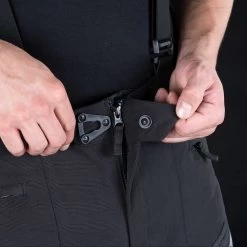 Oxford Stormland Trousers – Tech Black -Motorcycle Riding Equipment Oxford Stormland TriLaminate Motorcycle Trousers 5