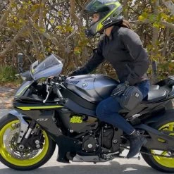 Oxford Super 2.0 Women’s Jeggings – Indigo -Motorcycle Riding Equipment Oxford Super 2.0 Ladies Motorcycle Jeggings Indigo Lifestyle 1