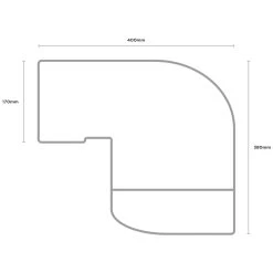 Oxford Rainseal Handlebar Muffs -Motorcycle Riding Equipment Oxford Super Motorcycle Muffs Dimensions OX395 1