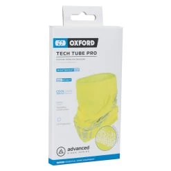 Oxford Tech Tube Pro Coolmax Yellow Neck Warmer -Motorcycle Riding Equipment Oxford Tech Tube Pro Coolmax Motorcycle Neck Warmer Yellow NW901 5