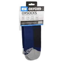 Oxford Waterproof Oxsocks – Blue -Motorcycle Riding Equipment Oxford Waterproof Oxsocks Blue CA821 2