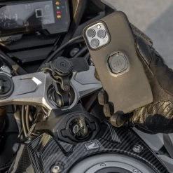 Quad Lock IPhone 14 Plus Phone Case -Motorcycle Riding Equipment Quad Lock iPhone Motorcycle Phone Case Lifestyle 5