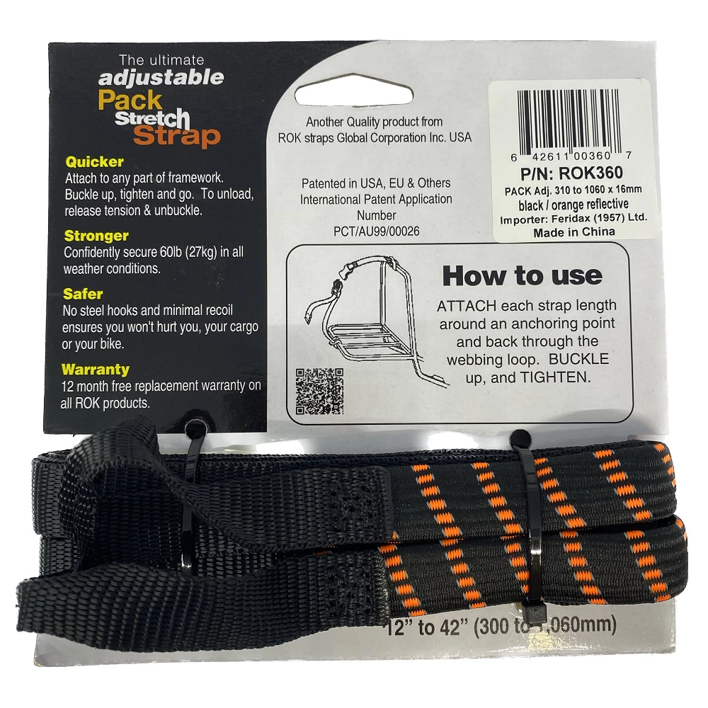 ROK Straps Orange 42 Inches 1060mm 4 ROK Straps Orange 42 Inches 1060mm - Image 2