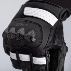 RST Freestyle 2 Gloves – Black/White -Motorcycle Riding Equipment RST Freestyle 2 Motorcycle Gloves White 3