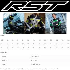 RST Tractech Evo 5 Leather Trousers – Red 19 RST Tractech Evo 5 Leather Trousers – Red -Motorcycle Riding Equipment RST Mens Motorcycle Trousers Size Guide 5