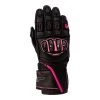 RST S1 Women’s Gloves – Black/Neon Pink -Motorcycle Riding Equipment RST S1 Ladies Motorcycle Gloves Pink 1