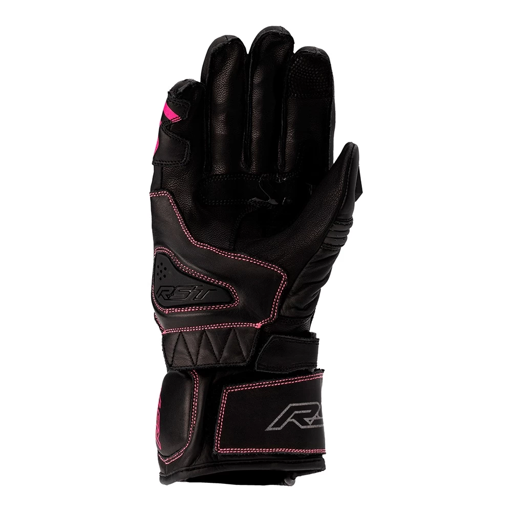 RST S1 Women’s Gloves – Black/Neon Pink 4 RST S1 Women’s Gloves – Black/Neon Pink - Image 2