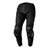 RST S1 Leather Trousers – Black/Black -Motorcycle Riding Equipment RST S1 Leather Motorcycle Trousers Black 1