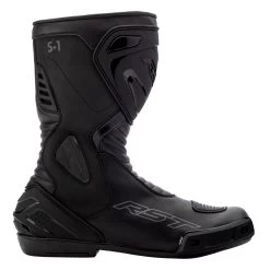 RST S1 Waterproof Boots – Black/Black -Motorcycle Riding Equipment RST S1 Waterproof Motorcycle Boots Black 2