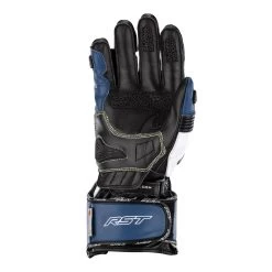 RST Tractech Evo 4 Gloves – Blue/White/Black -Motorcycle Riding Equipment RST TracTech Evo 4 Motorcycle Gloves Blue 2