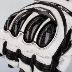 RST Tractech Evo 4 Gloves – White/White/Black -Motorcycle Riding Equipment RST TracTech Evo 4 Motorcycle Gloves White 3