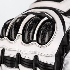 RST Tractech Evo 4 Gloves – White/White/Black -Motorcycle Riding Equipment RST TracTech Evo 4 Motorcycle Gloves White 4