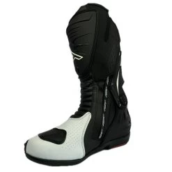 RST Tractech Evo III Boots – White/Black -Motorcycle Riding Equipment RST TracTech Evo III Motorcycle Boots White 10