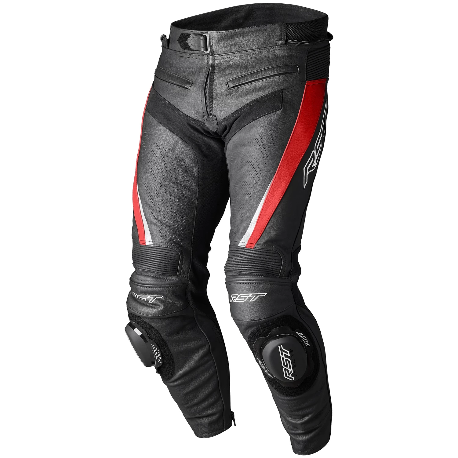 RST Tractech Evo 5 Leather Trousers – Red 3 RST Tractech Evo 5 Leather Trousers – Red