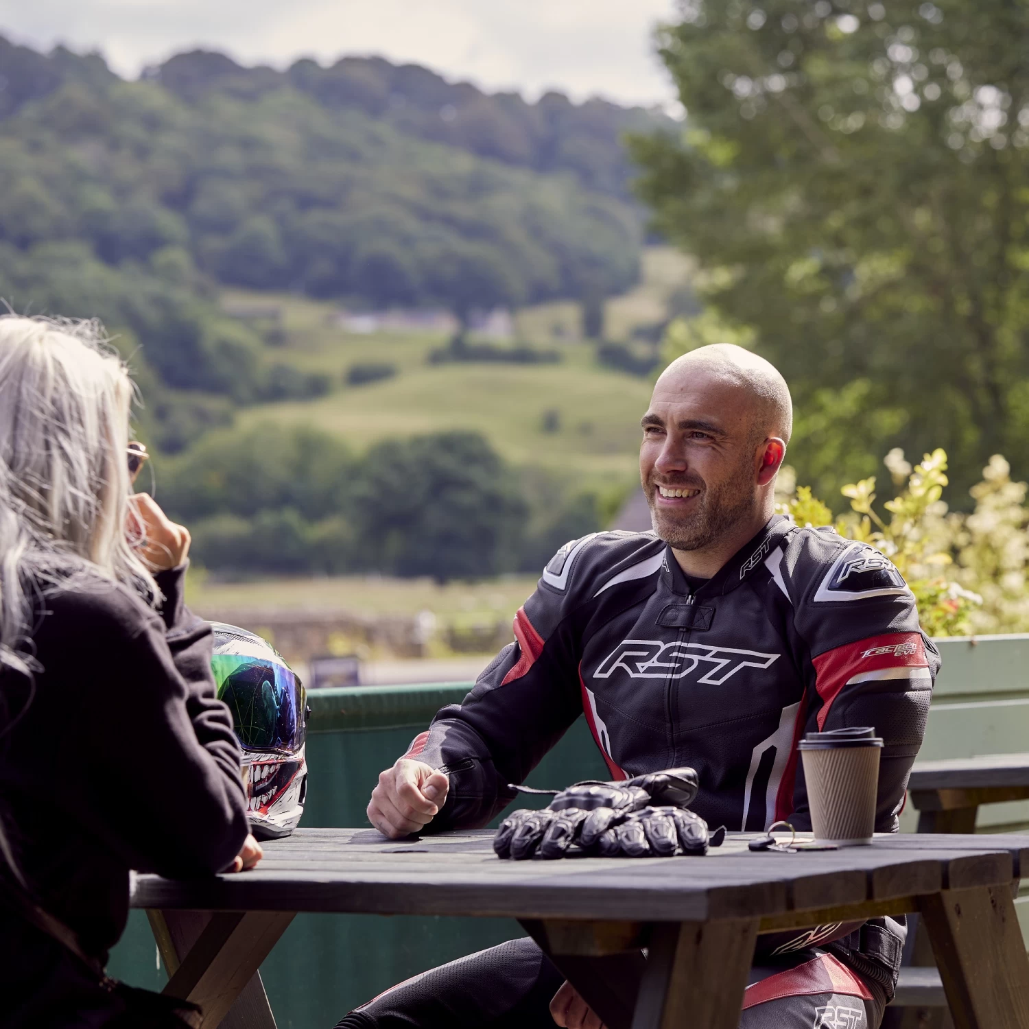 RST Tractech Evo 5 Leather Trousers – Red 10 RST Tractech Evo 5 Leather Trousers – Red - Image 8