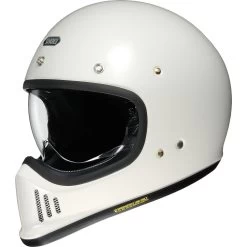 Shoei Ex-Zero Plain Helmet – Off White