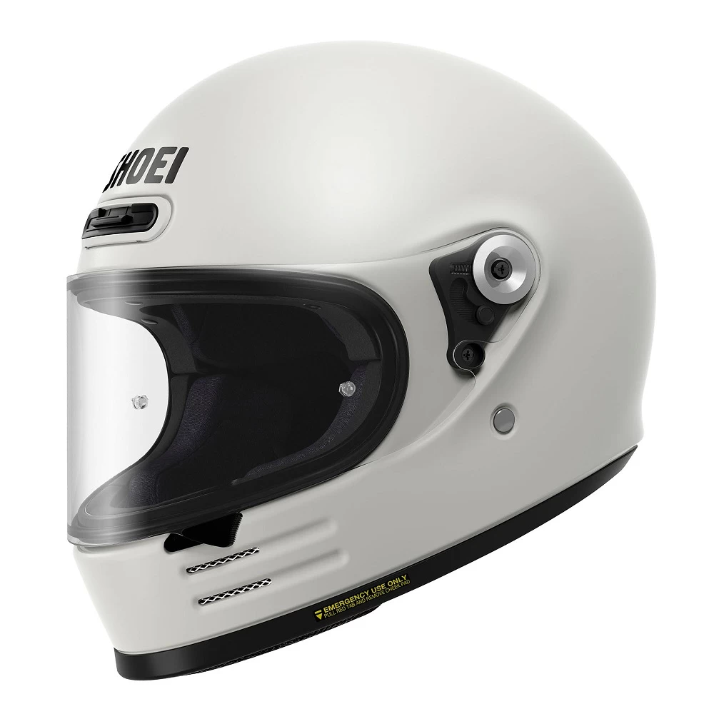 Shoei Glamster 06 Plain Helmet – Off White 3 Shoei Glamster 06 Plain Helmet – Off White