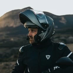 Shoei Neotec 3 Plain Helmet – Matt Metallic Blue -Motorcycle Riding Equipment Shoei Neotec 3 Motorcycle Helmet Lifestyle 1 4