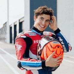 Shoei X-SPR Pro Plain Helmet – White -Motorcycle Riding Equipment Shoei X SPR Pro Motorcycle Helmet Lifestyle 3