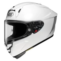 Shoei X-SPR Pro Plain Helmet – White