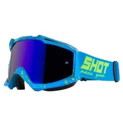 Shot Iris Scratch Goggles -Motorcycle Riding Equipment Shot Iris Scratch Blue Motocross Goggles SMXGOG102