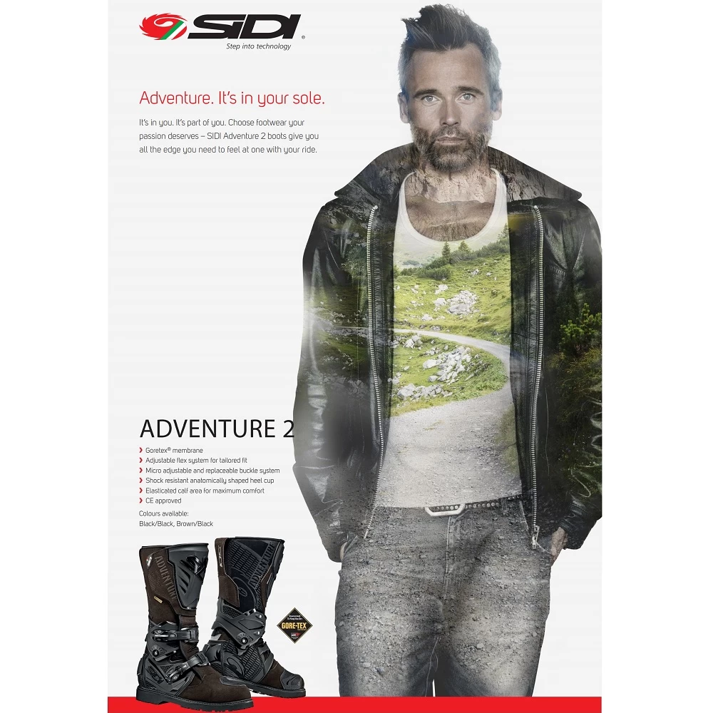 Sidi Adventure 2 Gore Boots – Black 4 Sidi Adventure 2 Gore Boots – Black - Image 2